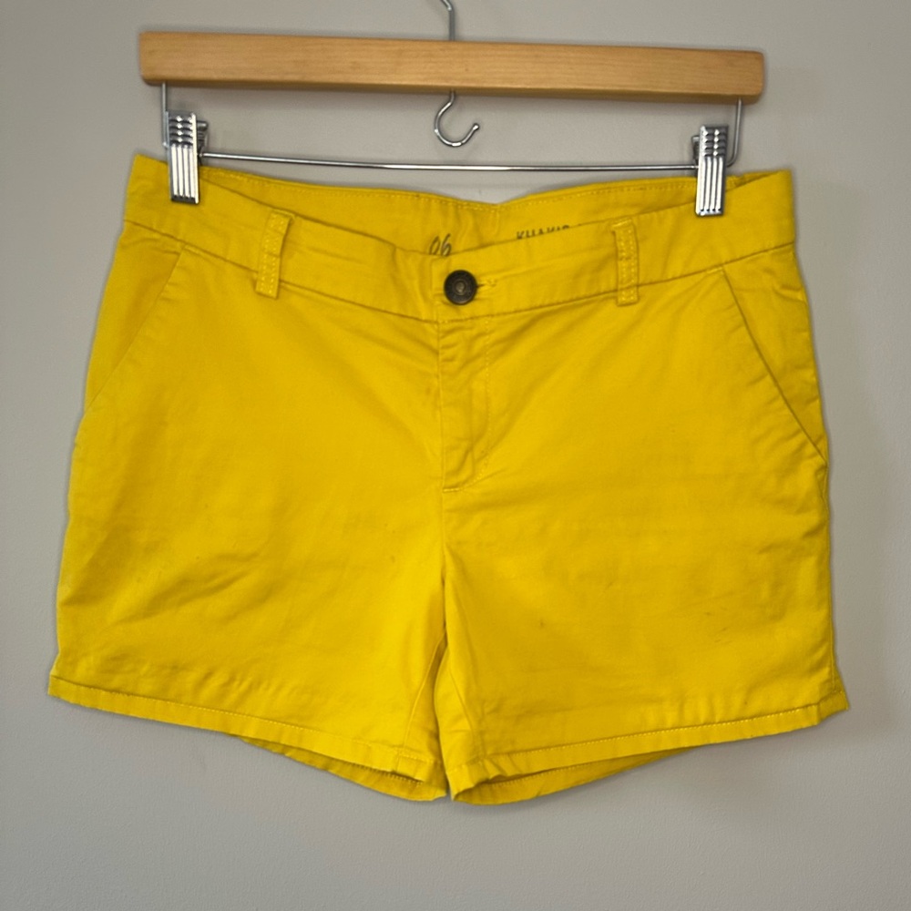 Yellow Gap Women's Shorts